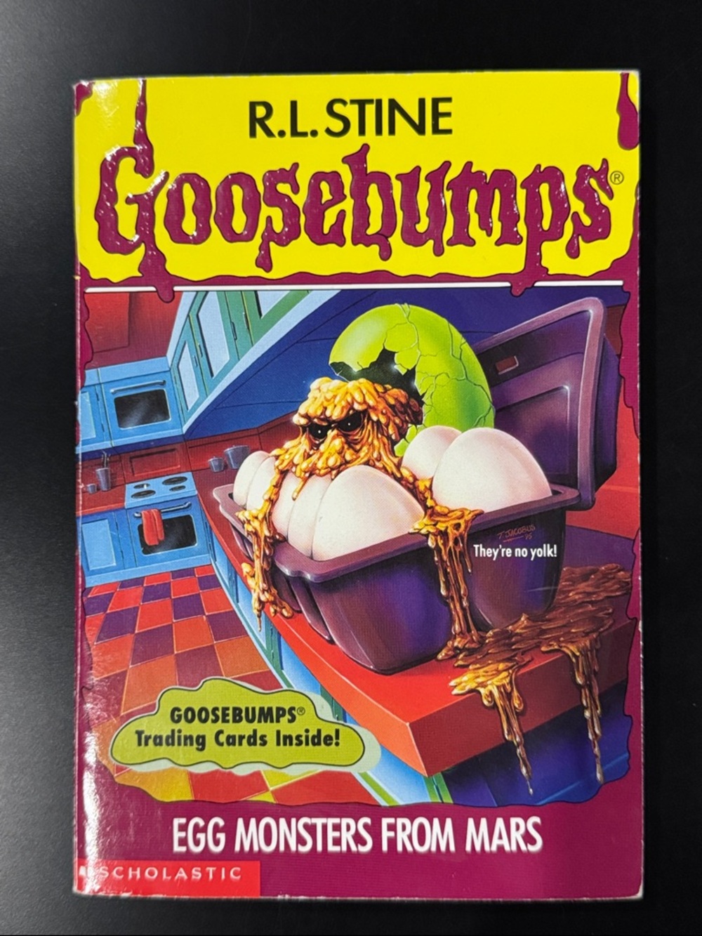 Goosebumps #42: Egg Monsters From Mars - Vintage Scholastic Paperback Novel